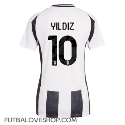 Dres Juventus Kenan Yildiz #10 Domáci pre Ženy 2024-25 Krátky Rukáv